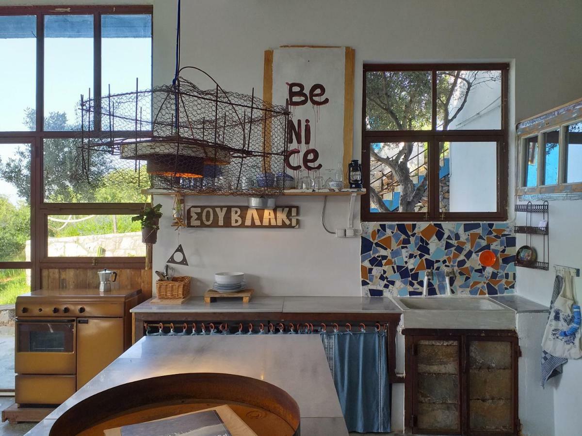 Saveriako, Paradise For Relaxed Free Spirits Villa Agia Pelagia Екстериор снимка